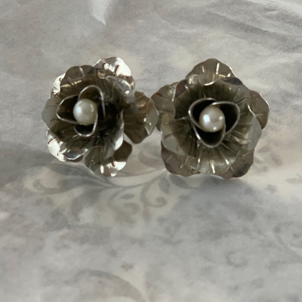 Rose Stud Earrings